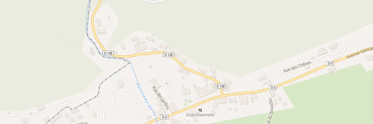 Plan du 9 Rue des Ecluses à La Longine
