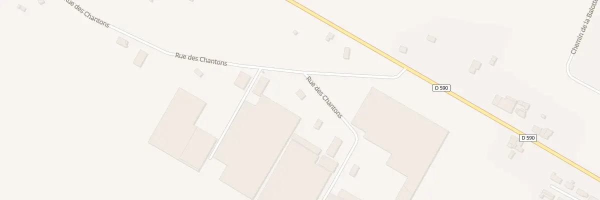 Plan du 5 Rue des Chantons à Laronxe