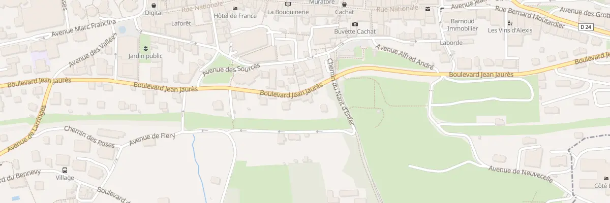 Plan du 53 Bd Jean Jaures à Évian-les-Bains