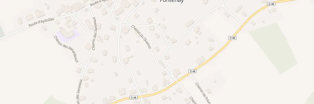 Plan du 8 Che des Meix Pierrot à Fontenay