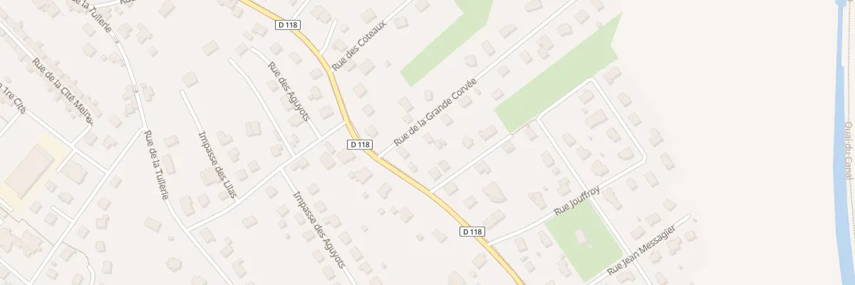 Plan du 2 Rue de la Grande Corvee à L’Isle-sur-le-Doubs