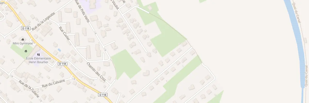 Plan du 31B Rue Voulot à L’Isle-sur-le-Doubs