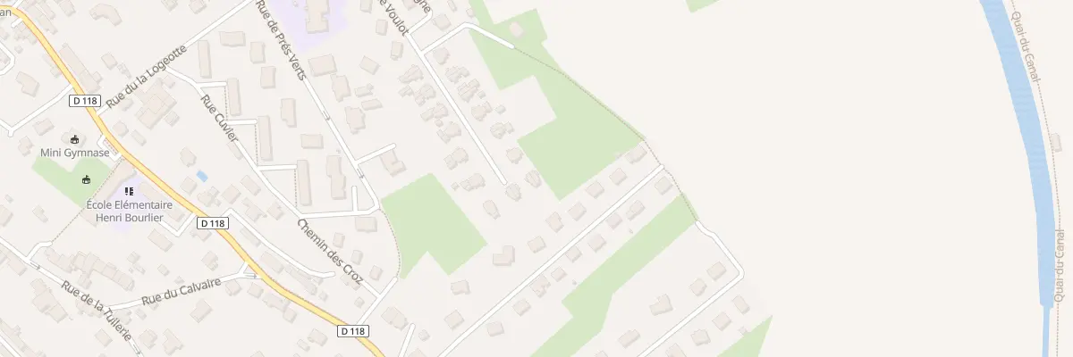 Plan du 31A Rue Voulot à L’Isle-sur-le-Doubs