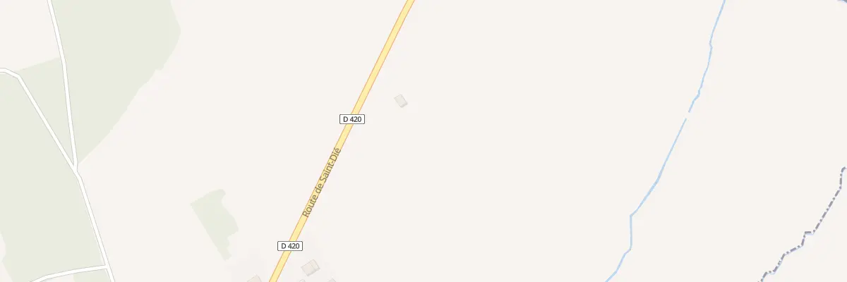 Plan du 22 Rte de St Die à Fontenay