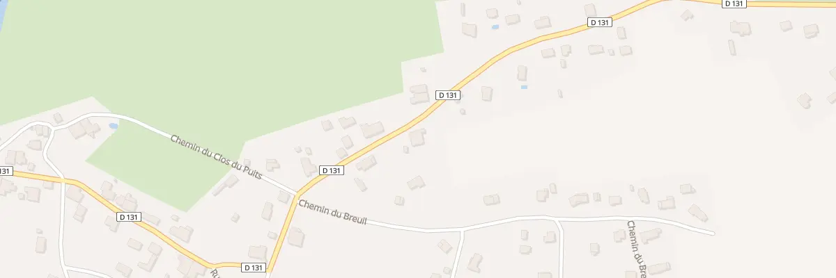 Plan du 8 Rte sous le Mont de Vannes à Saint-Barthélemy