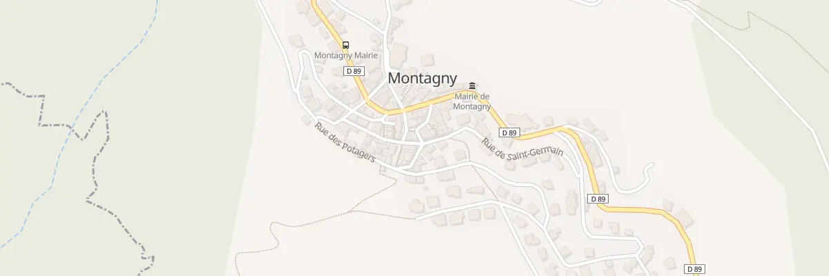 Plan du 5122 Montagny à Montagny