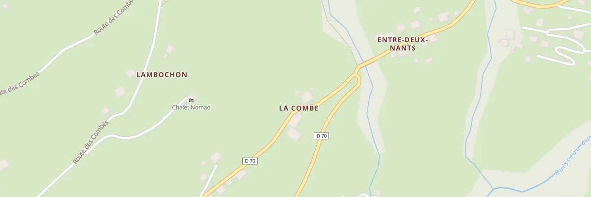 Plan du 4447 Rte d’Hauteluce à Hauteluce