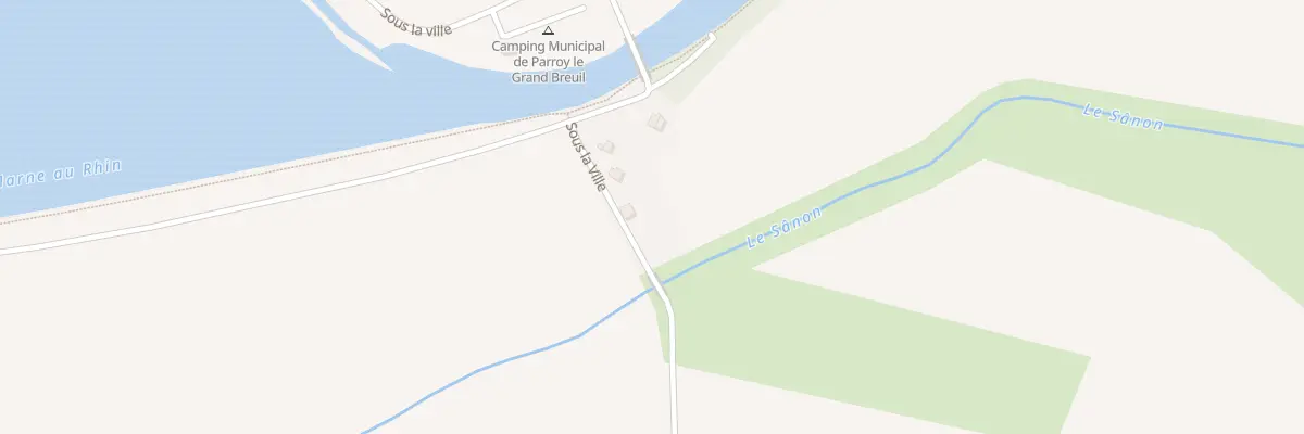 Plan du 4 Sous la Ville à Parroy