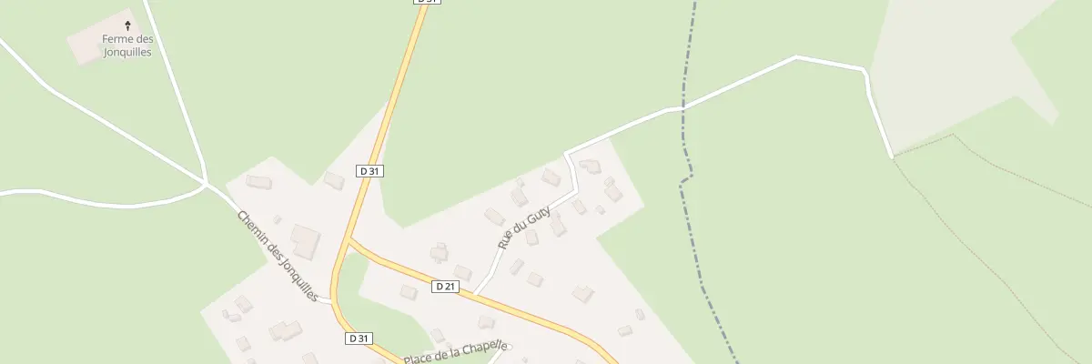 Plan du 5 Rue du Guty à Rahon
