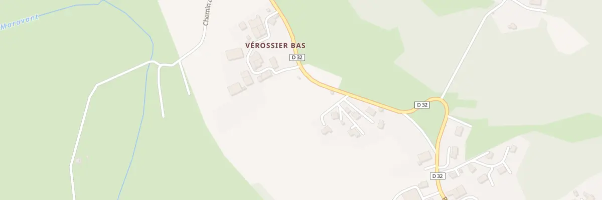 Plan du 360 Rte de Verossier à Larringes