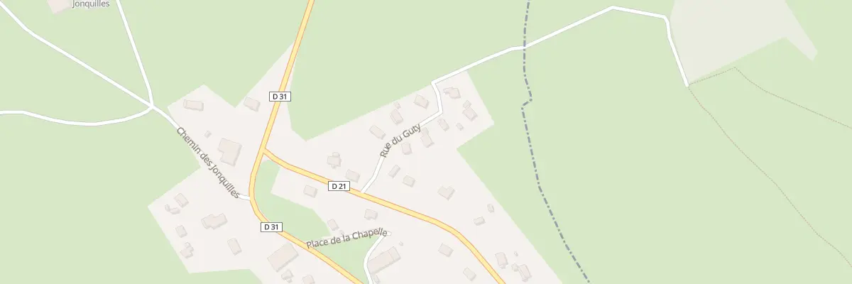 Plan du 4 Rue du Guty à Rahon