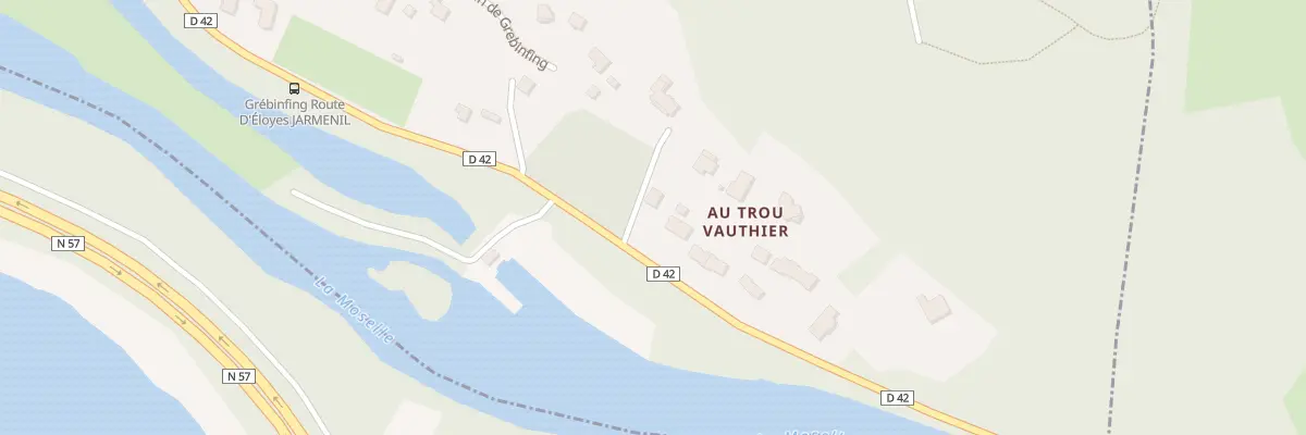 Plan du 41 Rte d’Eloyes à Jarménil