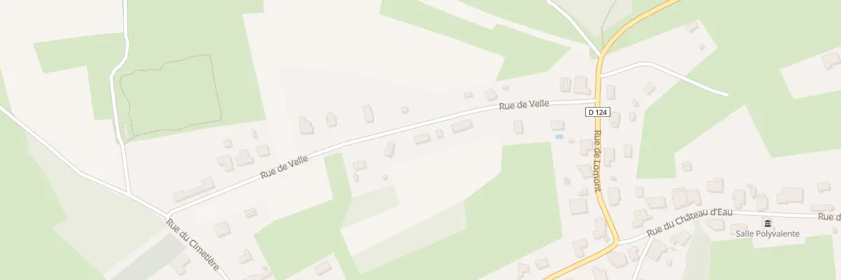 Plan du 7 Rue de la Velle à Faymont