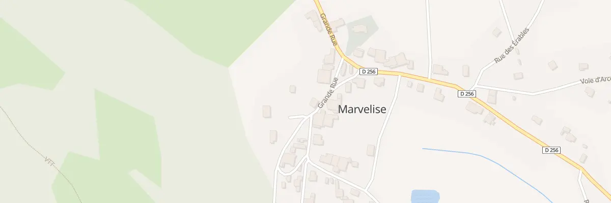 Plan du 15 Gr Grande Rue à Marvelise