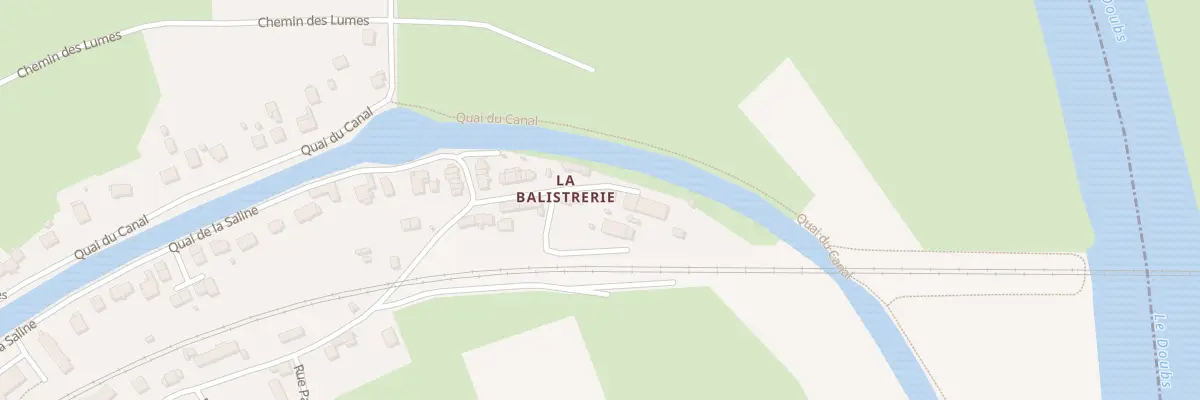 Plan du 56B Rue de la Balistrerie à L’Isle-sur-le-Doubs