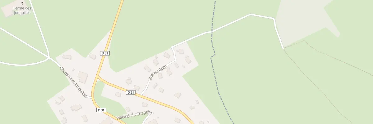 Plan du 8 Rue du Guty à Rahon