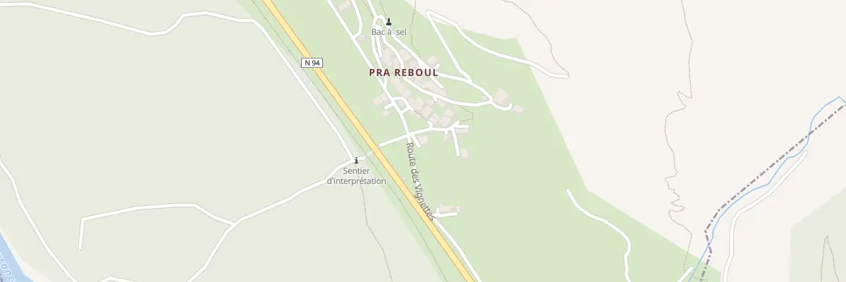 Plan du 4 Che des Grandes Pierres à La Roche-de-Rame