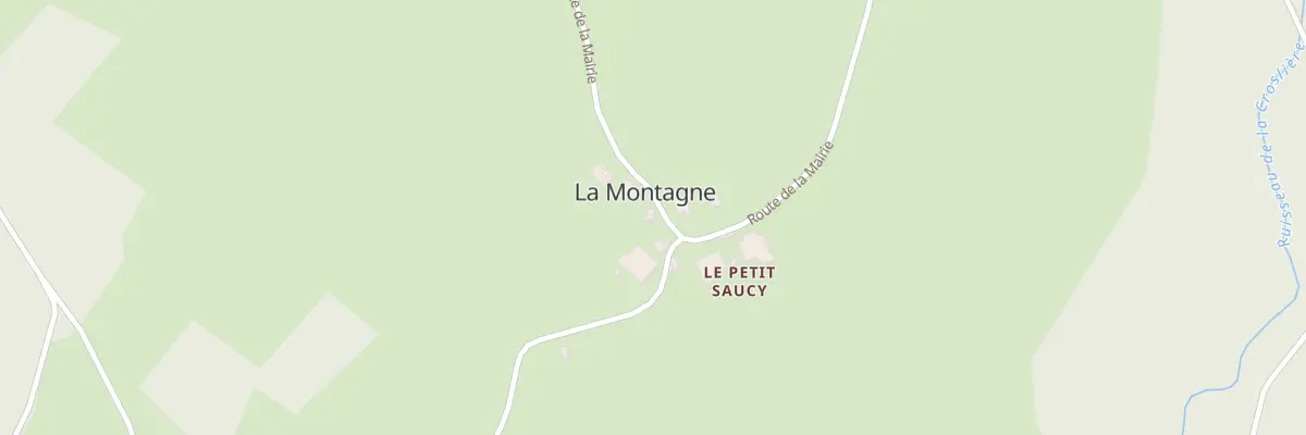 Plan du 5002A Le Petit Saucy à La Montagne