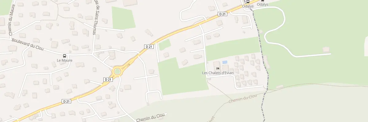 Plan du 8 Imp Du Tir Aux Pigeons à Évian-les-Bains