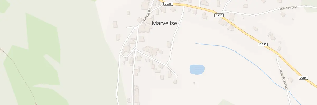Plan du 6 Rue des Prés à Marvelise