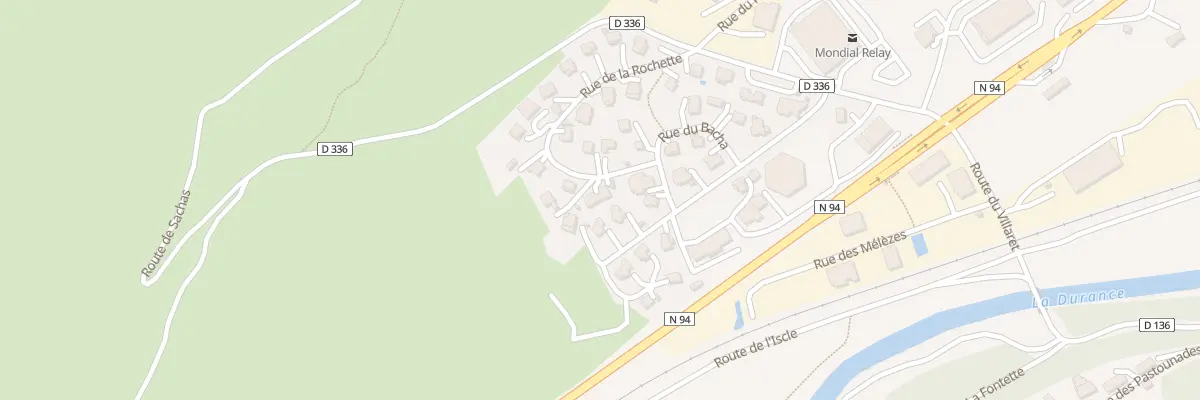 Plan du 27 Rue de la Rochette à Saint-Martin-de-Queyrières
