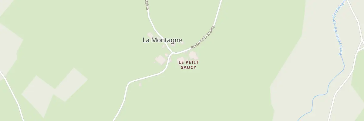 Plan du 5001 Le Petit Saucy à La Montagne