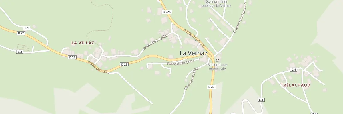 Plan du 130 Rte de Vailly à La Vernaz