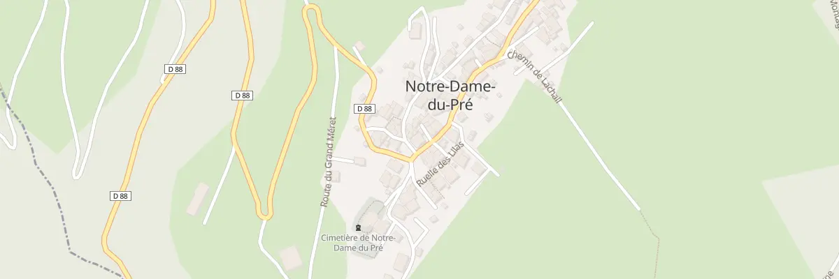 Plan du 12 Rue de la mairie à Notre-Dame-du-Pré