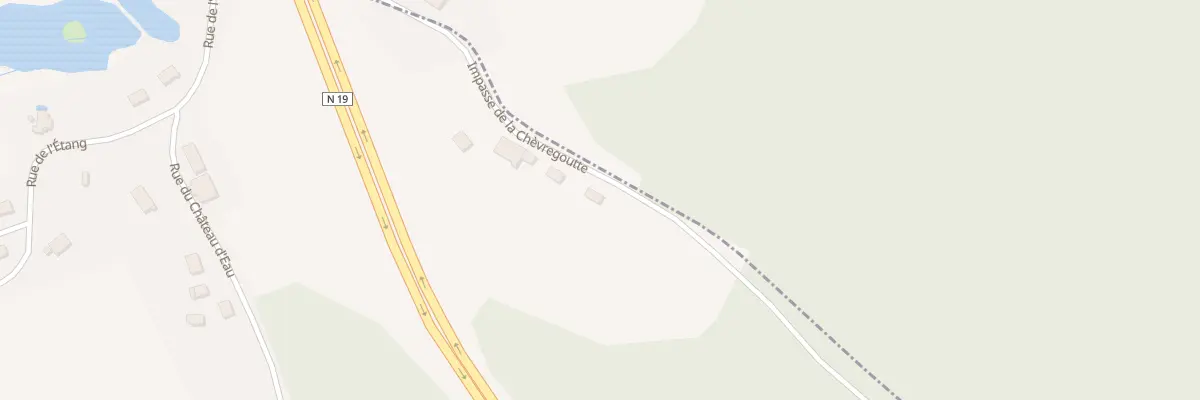 Plan du 8 Imp de la Chevregoutte à Lyoffans