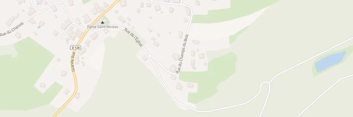 Plan du 8 Rue des Champs du Bois à Faymont