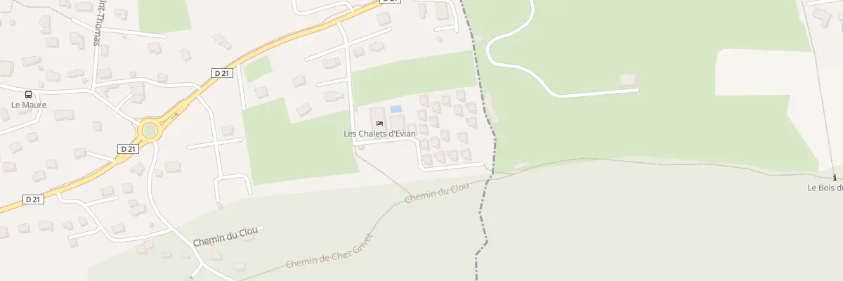 Plan du 19 Imp Du Tir Aux Pigeons à Évian-les-Bains