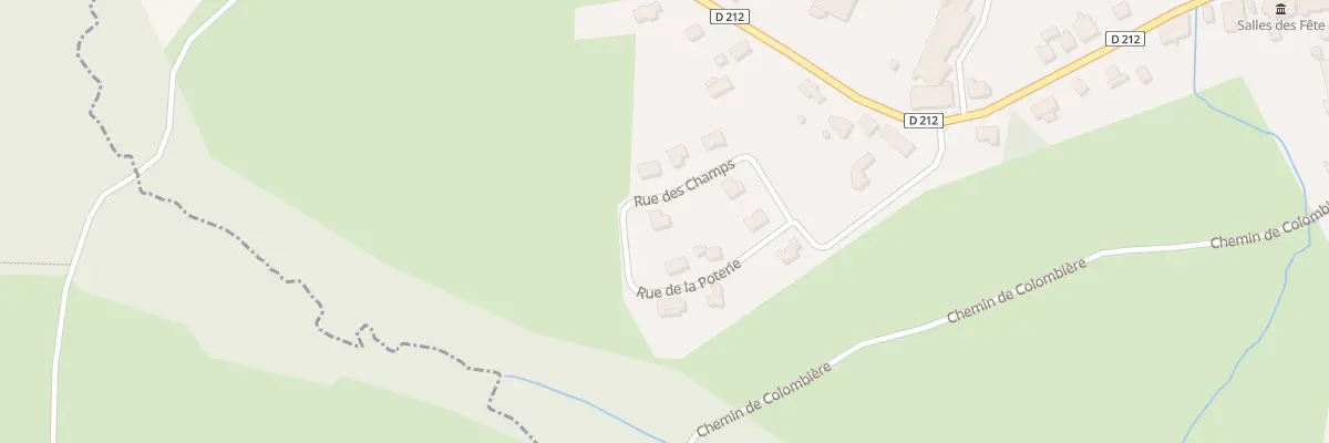 Plan du 9003 Les Bareys à Magny-Danigon
