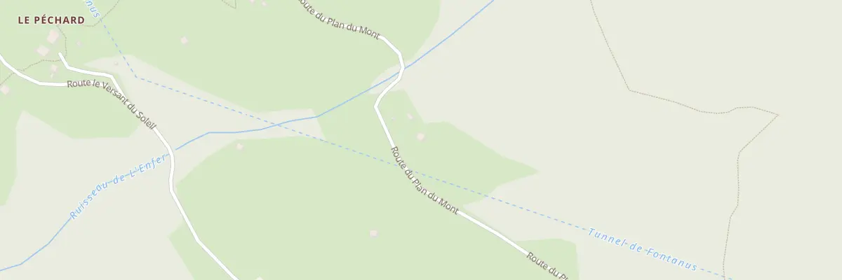 Plan du 6229 La Rocquilliere à Beaufort