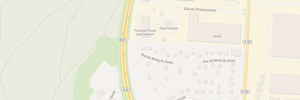 Plan du 28 Rue du Reing du Scied à Saint-Nabord