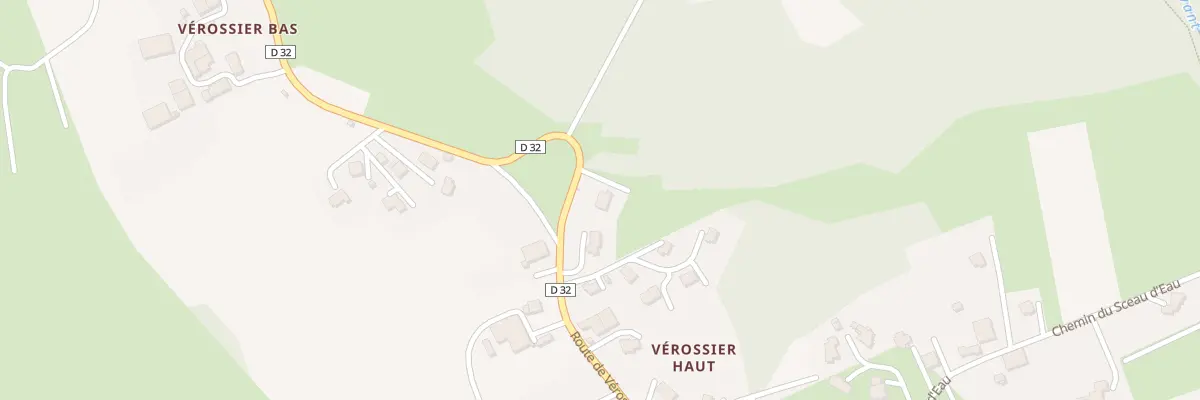 Plan du 575 Rte de Verossier à Larringes