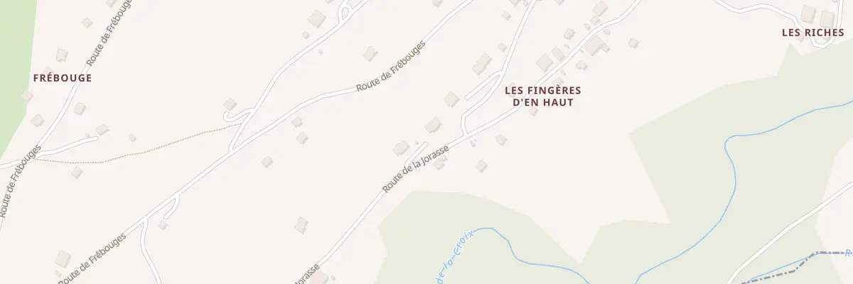 Plan du 1300 Rte de la Jorasse à Cordon