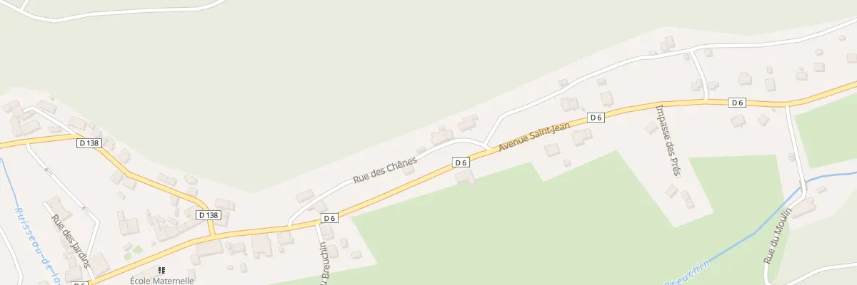 Plan du 5 Rue des Chenes à La Longine