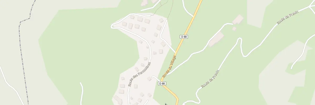 Plan du 354 Rte des Pannissieres à Notre-Dame-du-Pré