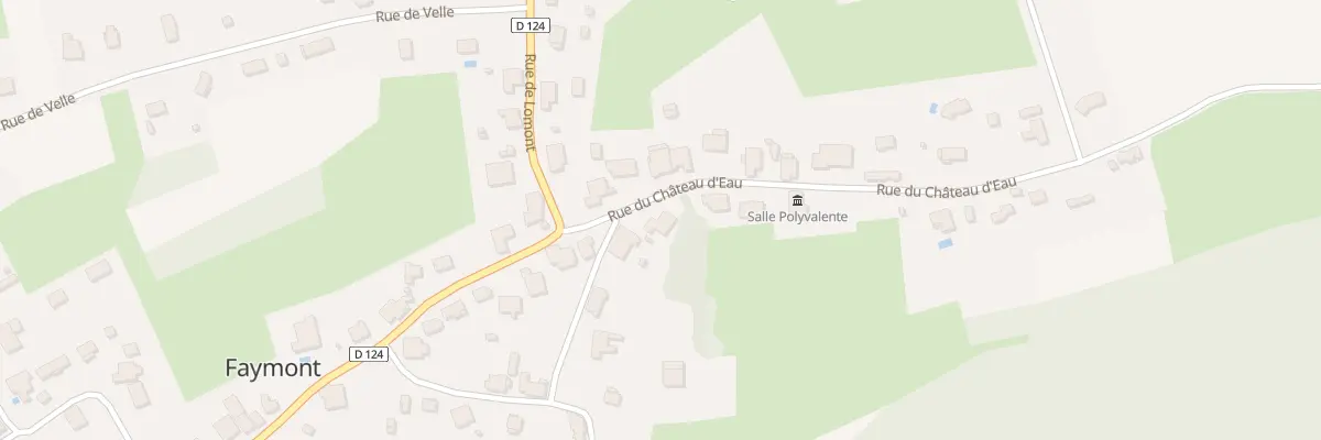 Plan du 4 Rue du Château d’Eau à Faymont