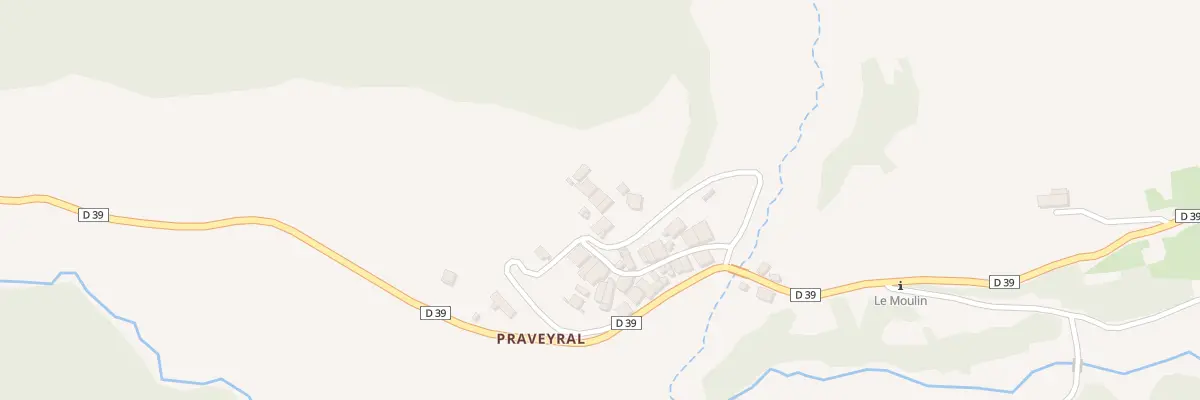 Plan du 5139 Praveyral à Crévoux