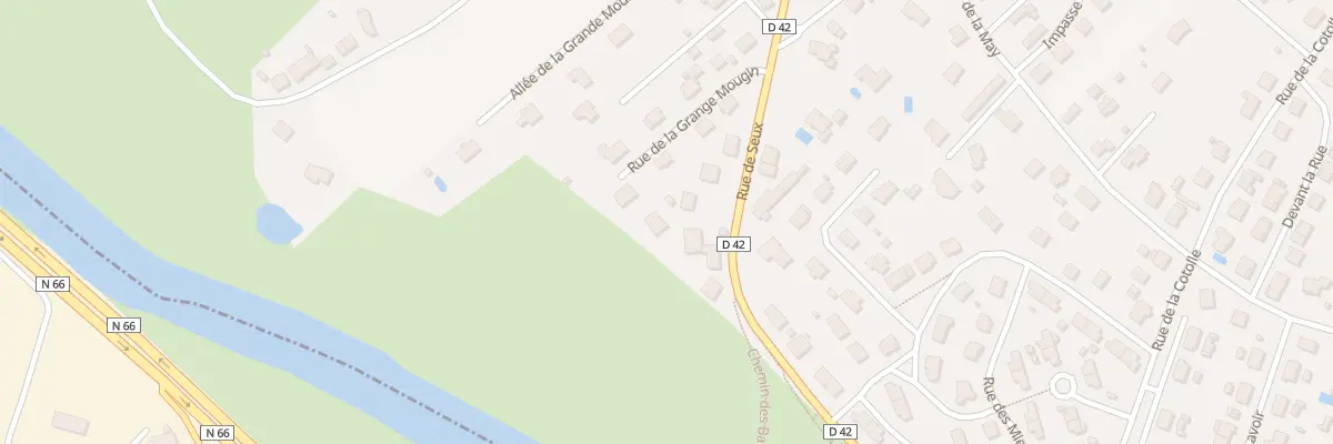 Plan du 71 Rue de Seux à Saint-Étienne-lès-Remiremont