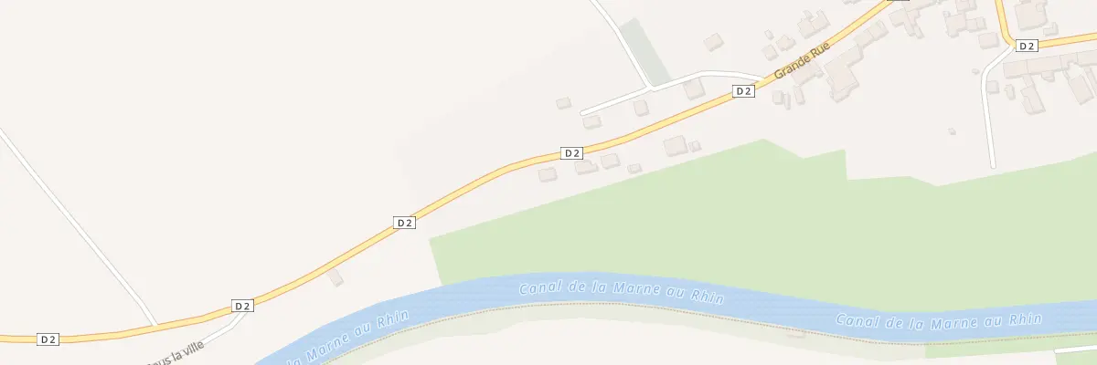 Plan du 5001F Rte d’Einville à Parroy