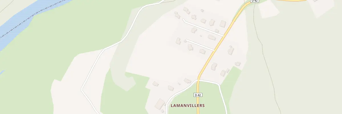 Plan du 3467 Rte Rd 42 Lamanvillers à Saint-Étienne-lès-Remiremont