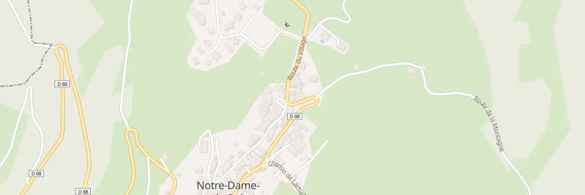 Plan du 568 Rte du Village à Notre-Dame-du-Pré