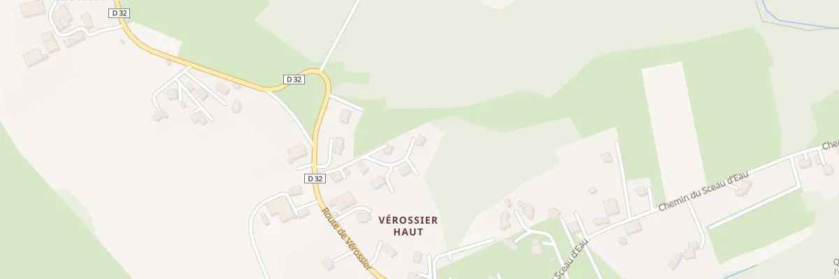 Plan du 659D Rte de Verossier à Larringes