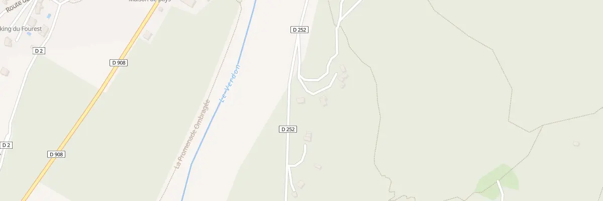 Plan du 5060A Pra Long à Beauvezer