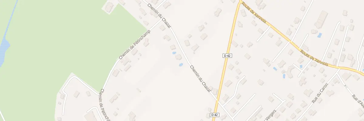 Plan du 15 Che du Chazal à Saint-Étienne-lès-Remiremont