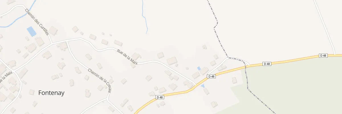Plan du 23 Rue de la Maix à Fontenay