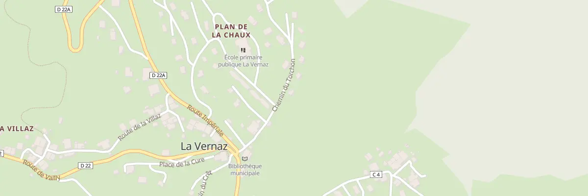 Plan du 5159 Plan de la chaux à La Vernaz