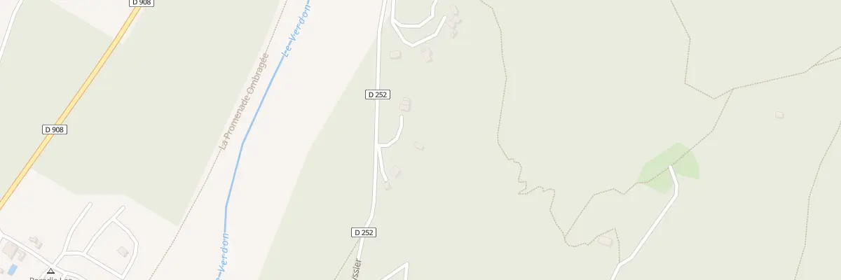 Plan du 7085 Pra Long à Beauvezer